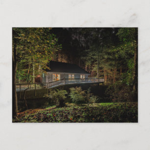 Nachtblick auf den Misty Mountain Hop - Postkarte
