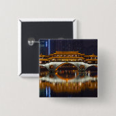 Nachtblick auf die Anshun-Brücke Button (Vorne & Hinten)