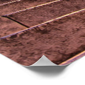 Nachtblick auf Treppe und Kirche in Split, Kroatie Poster (Ecke)