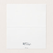 Nachtblick aus der Tasse Visitenkarten (Innenseite Aufgefaltet)