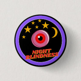 Nachtblindheit - Schwarz Button