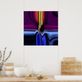 Nachtblitz-Plakat Poster (Küche)