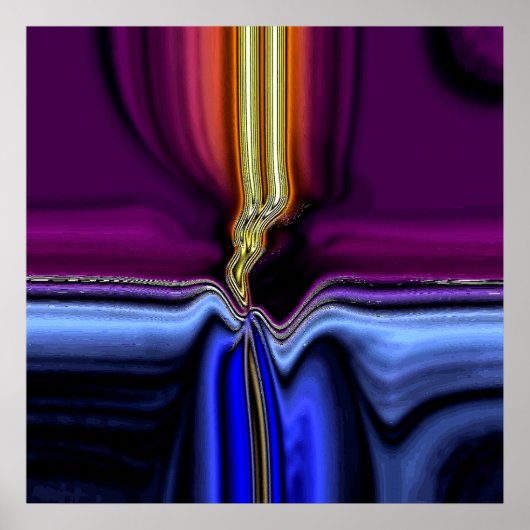 Nachtblitz-Plakat Poster (Vorne)