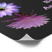NACHTBLOOM MANDALA 3 MIT POEM POSTER (Ecke)