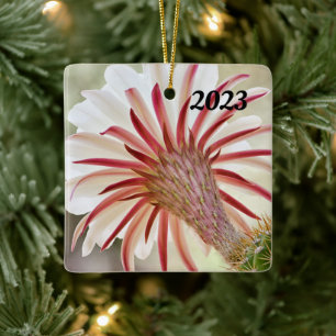 Nachtblühende Blume Keramikornament