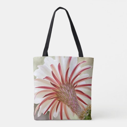 Nachtblühende Blume Tasche (Rückseite)