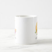 Nachtblühende Blumen Kaffeetasse (Mittel)