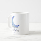 Nachtblühende Blumen Kaffeetasse (Vorderseite Links)