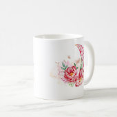 Nachtblühende Blumen Kaffeetasse (VorderseiteRechts)