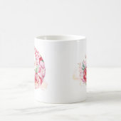 Nachtblühende Blumen Kaffeetasse (Mittel)