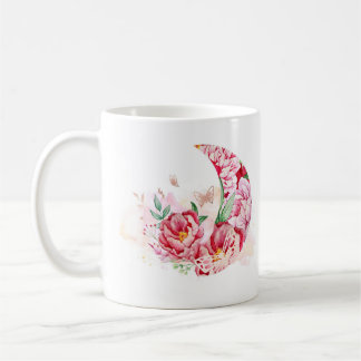 Nachtblühende Blumen Kaffeetasse