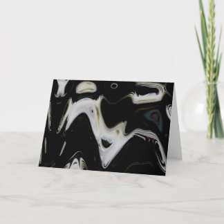 Nachtblühende Cerius Abstrakte Note Card Feiertagskarte