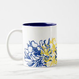 Nachtblühensäulenkaktus-Kaffee-Tasse Zweifarbige Tasse