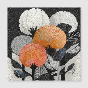 Nachtblüte auf dem roten Planeten #2 Magnetkarte