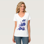 Nachtblüte T-Shirt (Vorderseite Vollansicht)