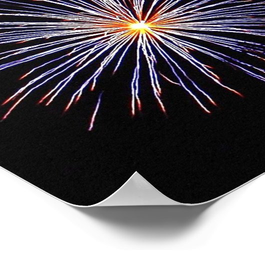 Nachtbrand Poster (Ecke)