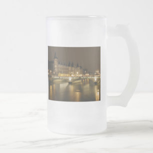 Nachtbrücke Mattglas Bierglas