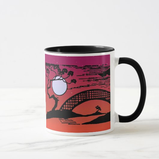 Nachtbrücke Tasse (Rechts)