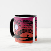 Nachtbrücke Tasse (Vorderseite Links)