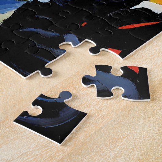 Nachtcafé in Paris, 1900 Puzzle (Seite)