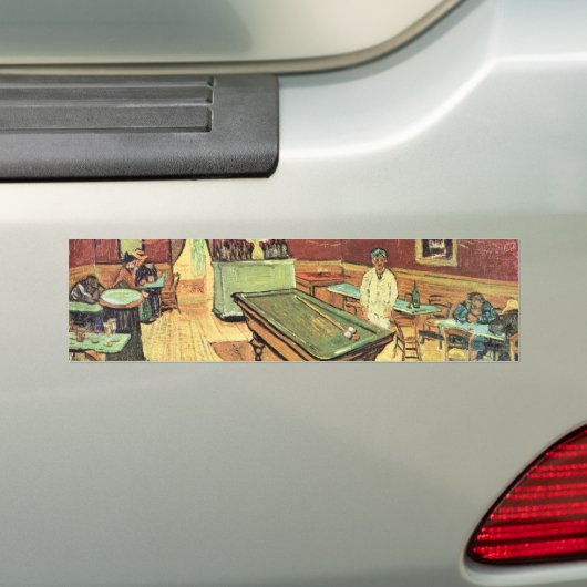 Nachtcafé, Place Lamartine von Vincent van Gogh Autoaufkleber (Auf Auto)