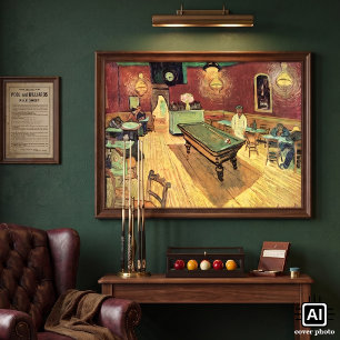 Nachtcafé, Place Lamartine von Vincent van Gogh Poster