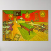 Nachtcafé von Vincent van Gogh Poster (Vorne)