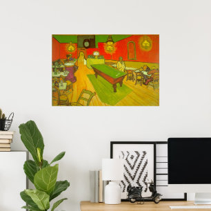 Nachtcafé von Vincent van Gogh Poster