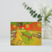 Nachtcafé von Vincent van Gogh Postkarte (Stehend Vorderseite)