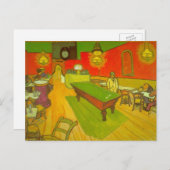 Nachtcafé von Vincent van Gogh Postkarte (Vorne/Hinten)