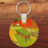 Nachtcafé von Vincent van Gogh Schlüsselanhänger (Vorderseite)