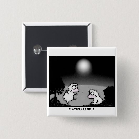 Nachtcharaden Button (Vorne & Hinten)