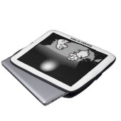 Nachtcharaden Laptopschutzhülle (Vorne Knopf)