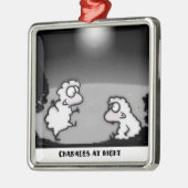 Nachtcharaden Silbernes Ornament (Links)