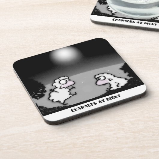 Nachtcharaden Untersetzer (Linke Seite)