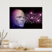 Nachtclub Dj Poster (Küche)