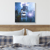 Nachtclub Leinwanddruck (Insitu (Schlafzimmer))