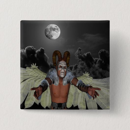 Nachtdämon Button (Vorderseite)