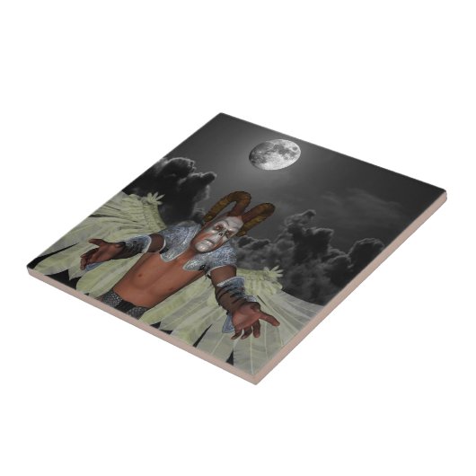 Nachtdämon Fliese (Seite)