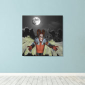 Nachtdämon Leinwanddruck (Insitu (Holzboden))