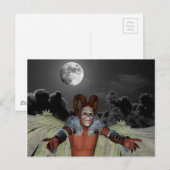 Nachtdämon Postkarte (Vorne/Hinten)