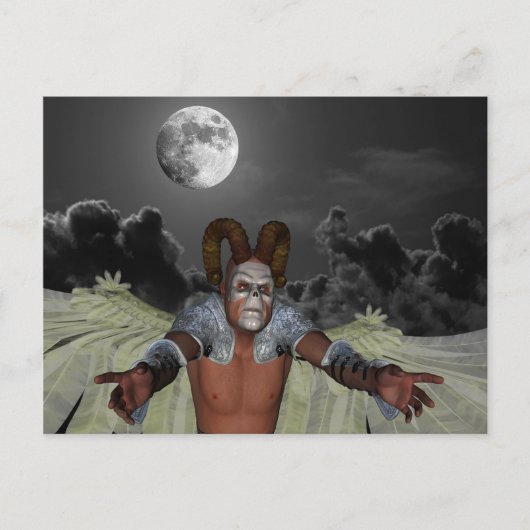 Nachtdämon Postkarte (Vorderseite)