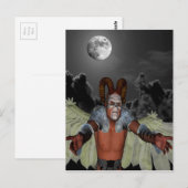 Nachtdämon Postkarte (Vorne/Hinten)