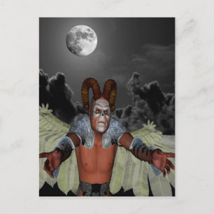 Nachtdämon Postkarte