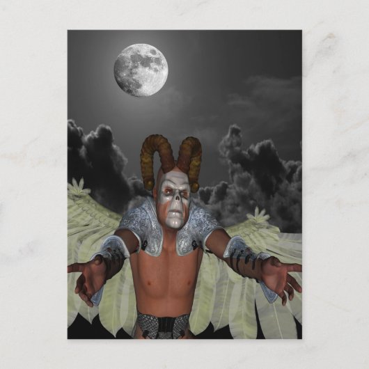 Nachtdämon Postkarte (Vorderseite)