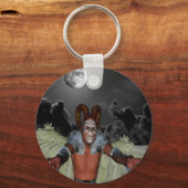 Nachtdemon-Schlüsselanhänger Schlüsselanhänger (Vorderseite)