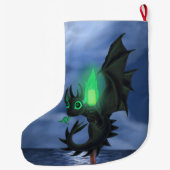 Nachtdrache Großer Weihnachtsstrumpf (Rückseite)