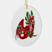 Nachtdrache Keramikornament (Rechts)