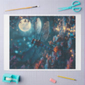 Nachtdragonfly Seidenpapier (Basteln)