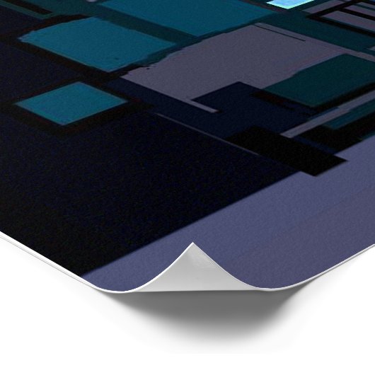 Nächte in der Stadt Poster (Ecke)